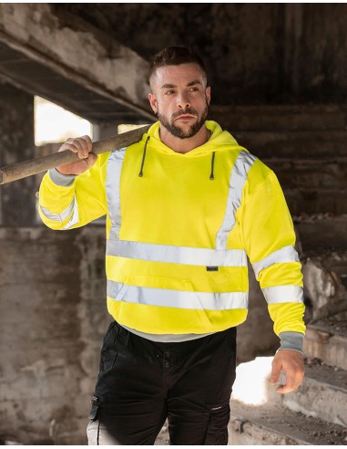 K-KXHO-Hi-Vis Workwear Hoody Cork
